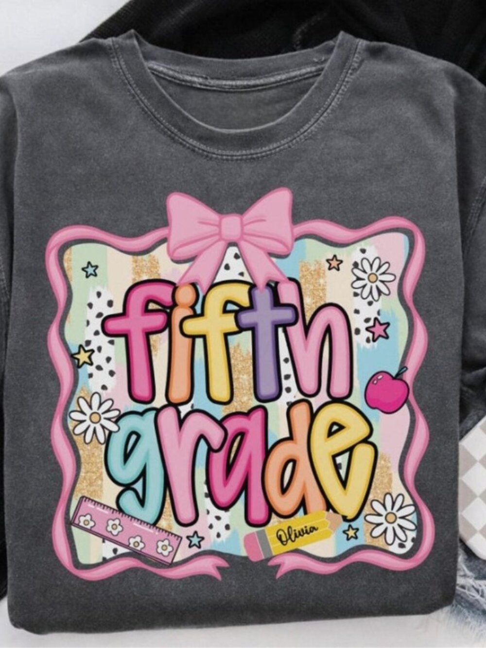 Preppy 5th Grade Shirt Back To School Shirt